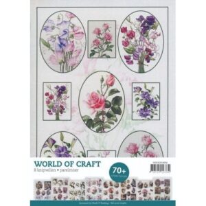 World of Craft - Knipvellen - Scenery - Flowers and Animals 3 - WOCKB1004