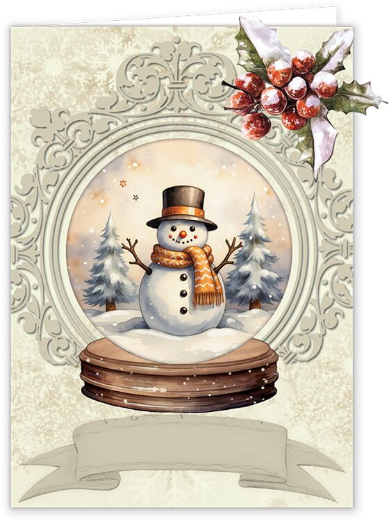 Kaartenpakket All About Christmas - Frosted Snowglobes - Afbeelding 4