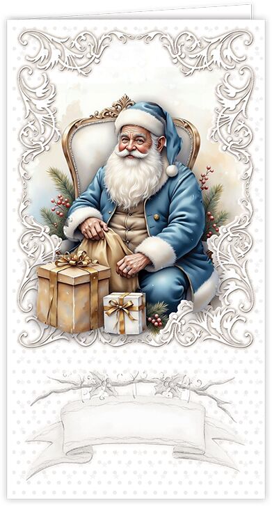 Kaartenpakket All About Christmas - Vintage Santa Claus - Afbeelding 3