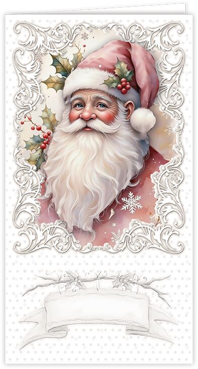 Kaartenpakket All About Christmas - Vintage Santa Claus - Afbeelding 4