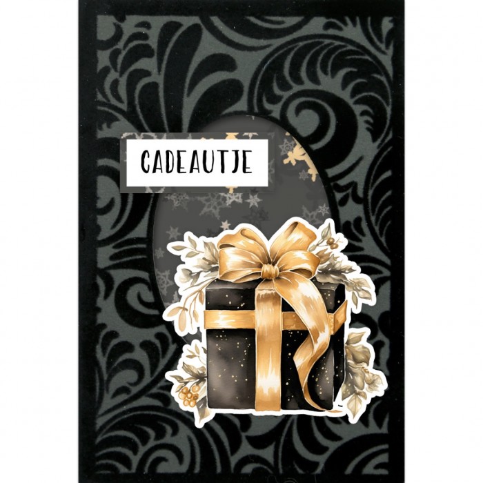 3D Velvet Cards A6 - Golden Whisper - Afbeelding 3