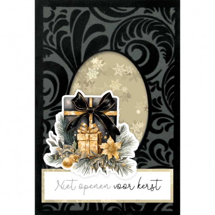 3D Velvet Cards A6 - Golden Whisper - Afbeelding 2