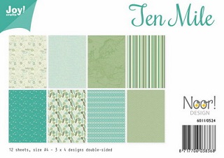 Joy! Crafts A4 Papierset Ten Mile