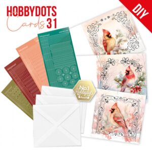 Hobbydots Cards Nr. 31 Red Birds