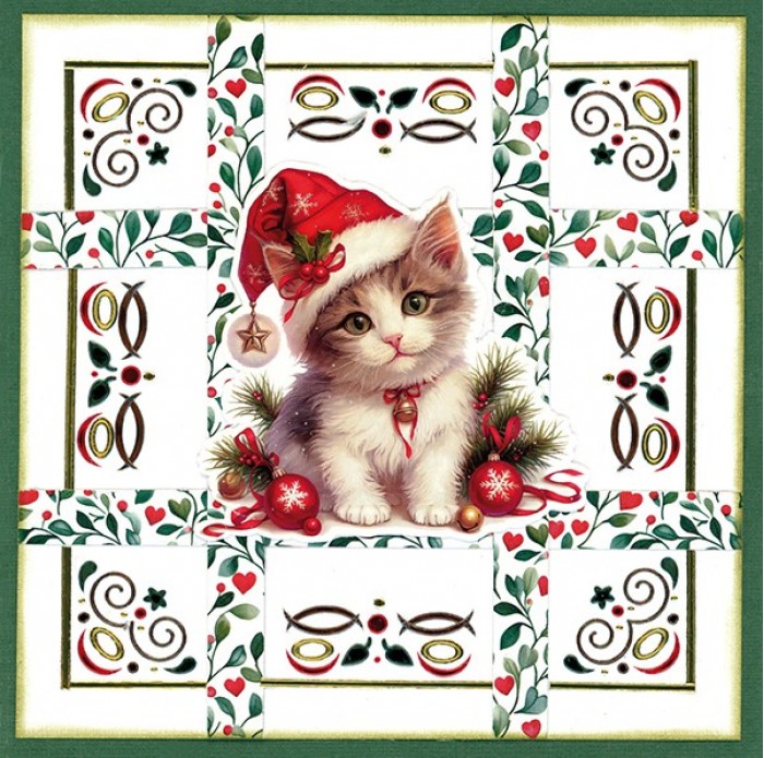 knipvel-3D- Berries Beauties - A Very Furry Christmas: Small Elements - CD12387 - Afbeelding 11