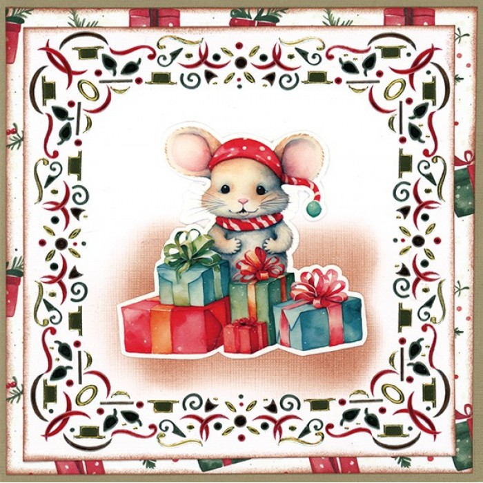 knipvel-3D- Berries Beauties - A Very Furry Christmas: Small Elements - CD12387 - Afbeelding 9