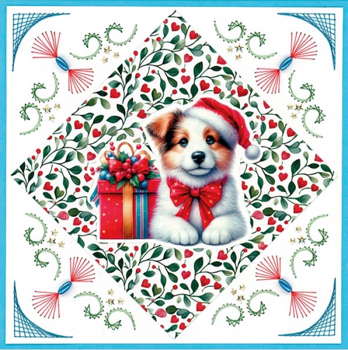 knipvel-3D- Berries Beauties - A Very Furry Christmas: Small Elements - CD12387 - Afbeelding 3