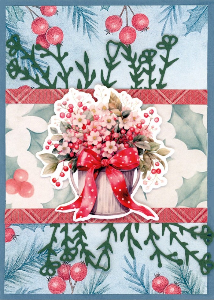 Push-out sheet - 3D - Berrie's Beauties - Frosted Florals: Tin - SB11059 - Afbeelding 6