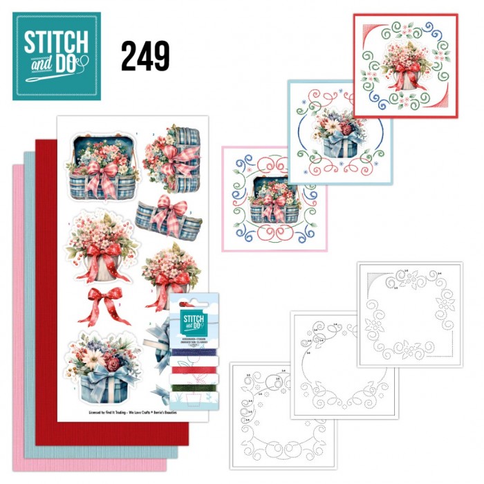 Stitch and Do Nr. 249 Frosted Flowers