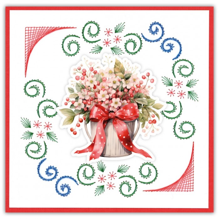 Stitch and Do Nr. 249 Frosted Flowers - Afbeelding 4