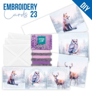 Embroidery Cards Nr. 23 Mystic Winter