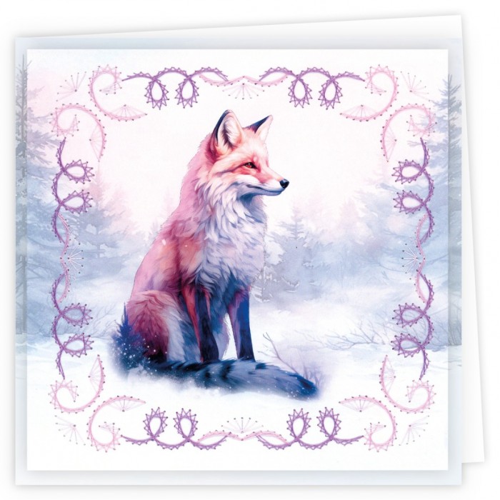 Embroidery Cards Nr. 23 Mystic Winter - Afbeelding 4