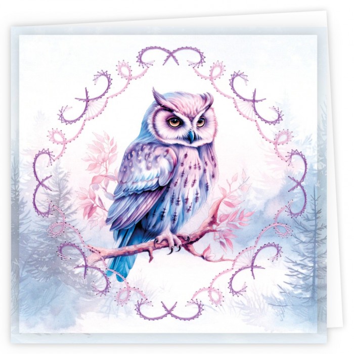 Embroidery Cards Nr. 23 Mystic Winter - Afbeelding 3