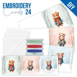 Embroidery Cards Nr. 24 Bear