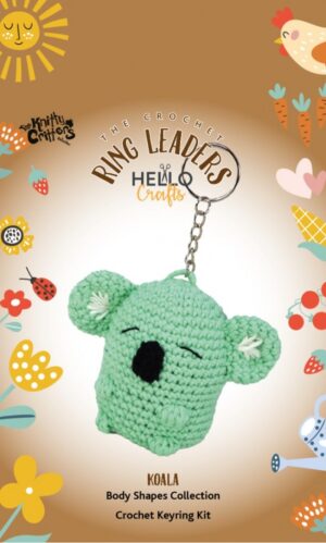 The Knitty Critters sleutelhanger haakpakket - Koala
