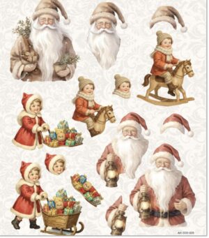 Push-out sheet - 3D - Creative Cut Outs - All About Christmas 01