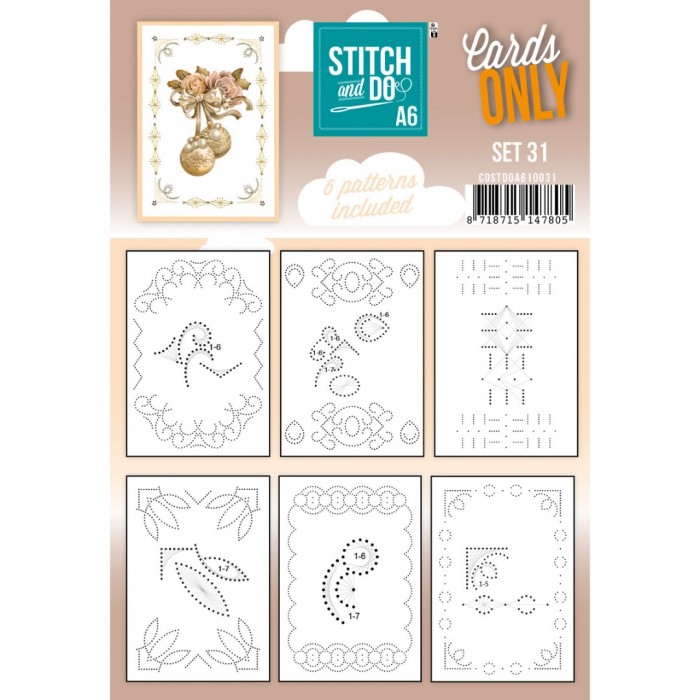 Stitch and Do Cards Only Set 31