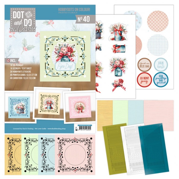 Dot and Do On Colour Nr. 40 Frosted Floral