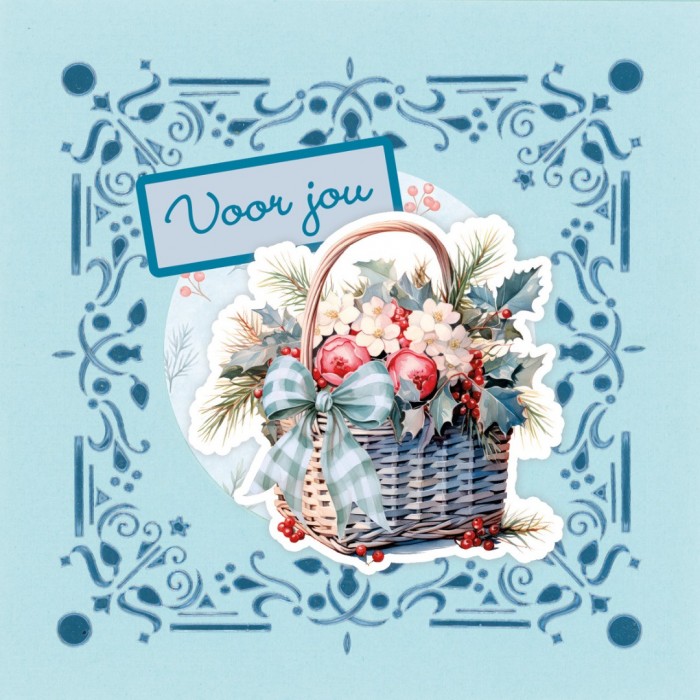 Dot and Do On Colour Nr. 40 Frosted Floral - Afbeelding 5