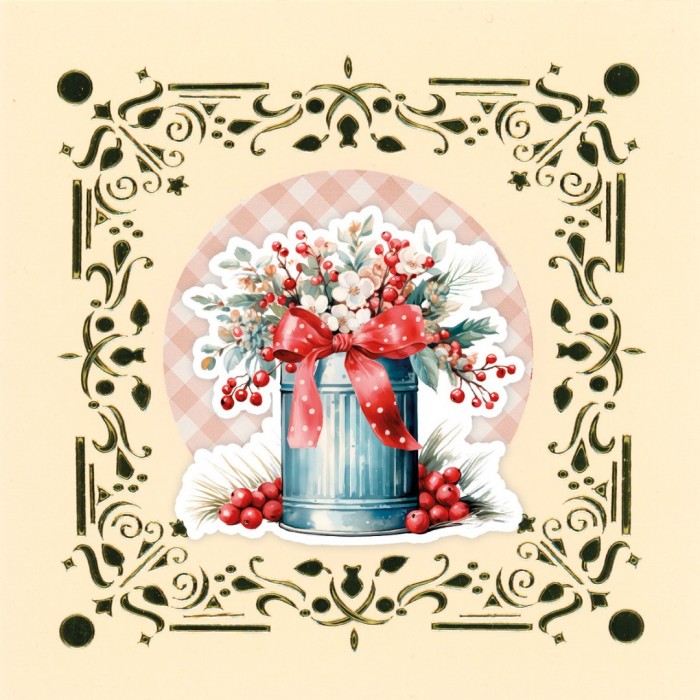 Dot and Do On Colour Nr. 40 Frosted Floral - Afbeelding 4