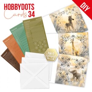 Hobbydots Cards Nr. 34 Baby Wild Animals