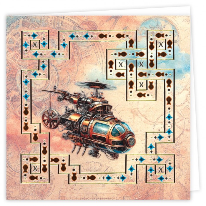 Hobbydots Cards Nr. 36 Steampunk - Afbeelding 4