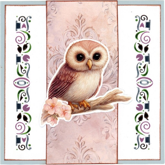 Push-out sheet - 3D - Berrie's Beauties - Owlways Yours: Whimsy - SB11073 - Afbeelding 4
