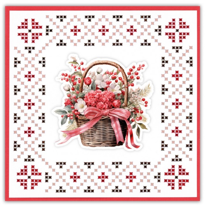 Hobbydots Sparkles Nr. 142 Frosted Florals - Afbeelding 3