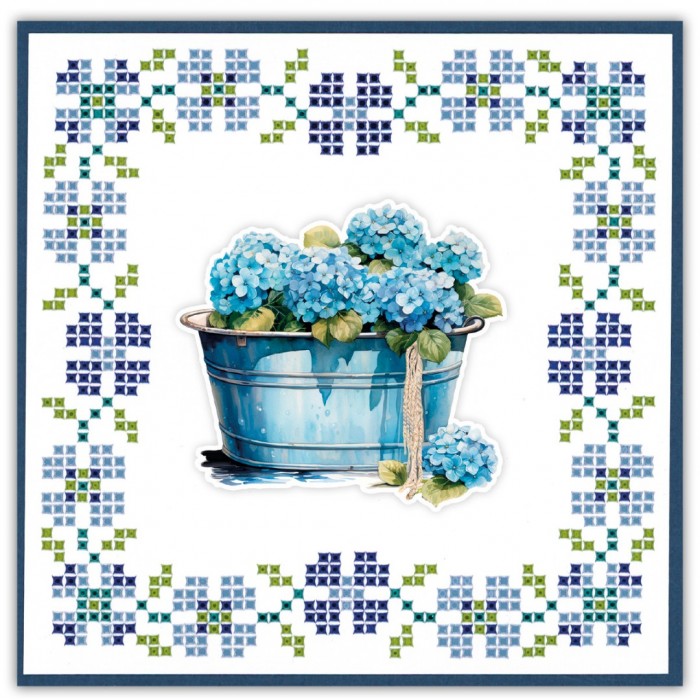 Hobbydots Sparkles Nr. 143 Blue Meadow - Afbeelding 4