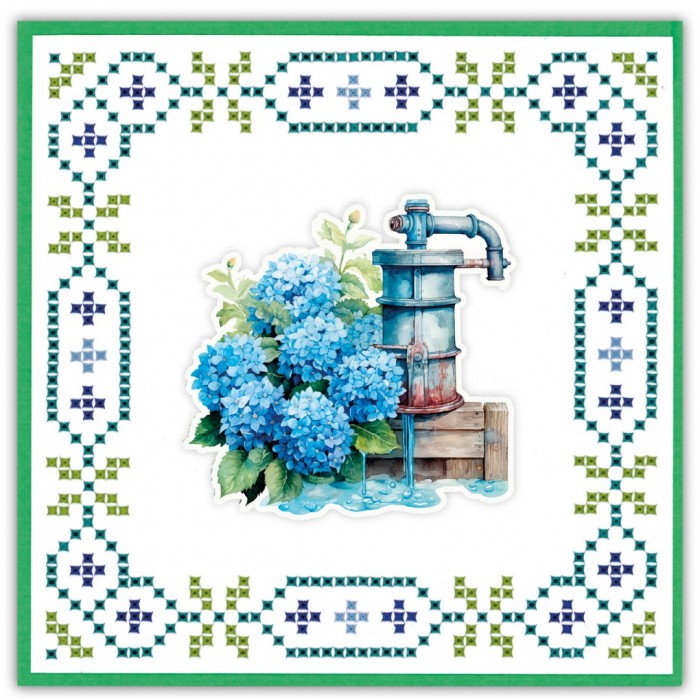 Hobbydots Sparkles Nr. 143 Blue Meadow - Afbeelding 3