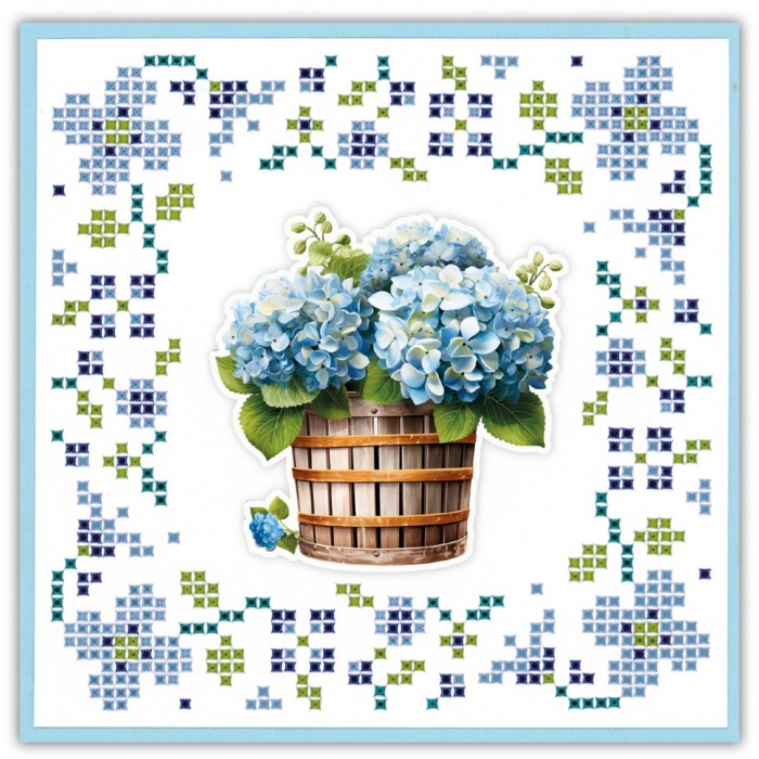 Hobbydots Sparkles Nr. 143 Blue Meadow - Afbeelding 2