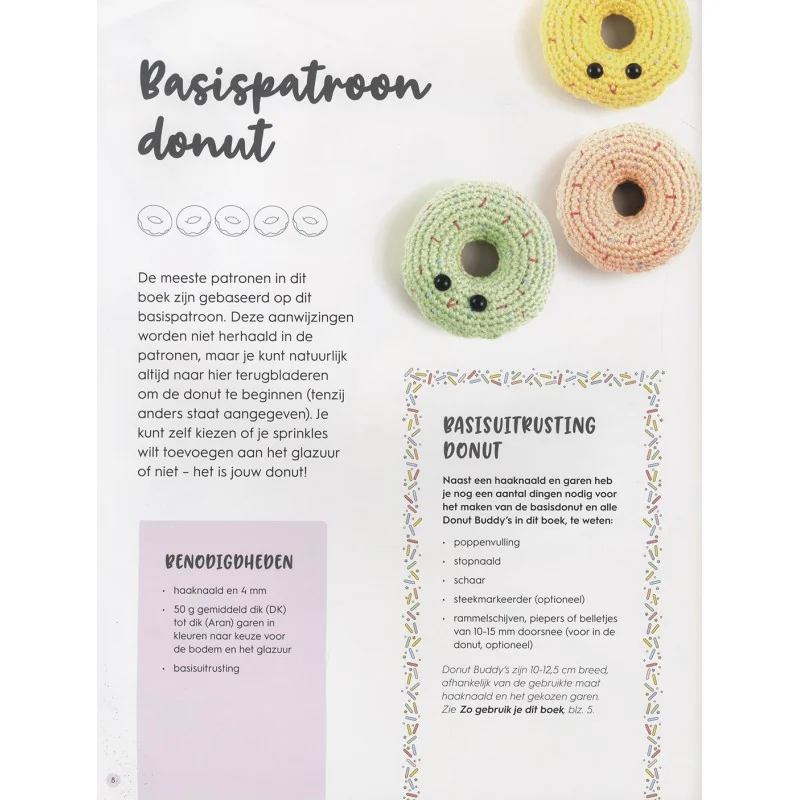 Gehaakte Donutvriendjes - Afbeelding 8