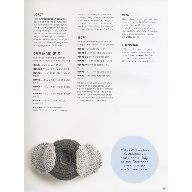 Gehaakte Donutvriendjes - Afbeelding 3