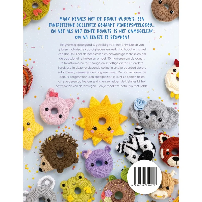 Gehaakte Donutvriendjes - Afbeelding 2