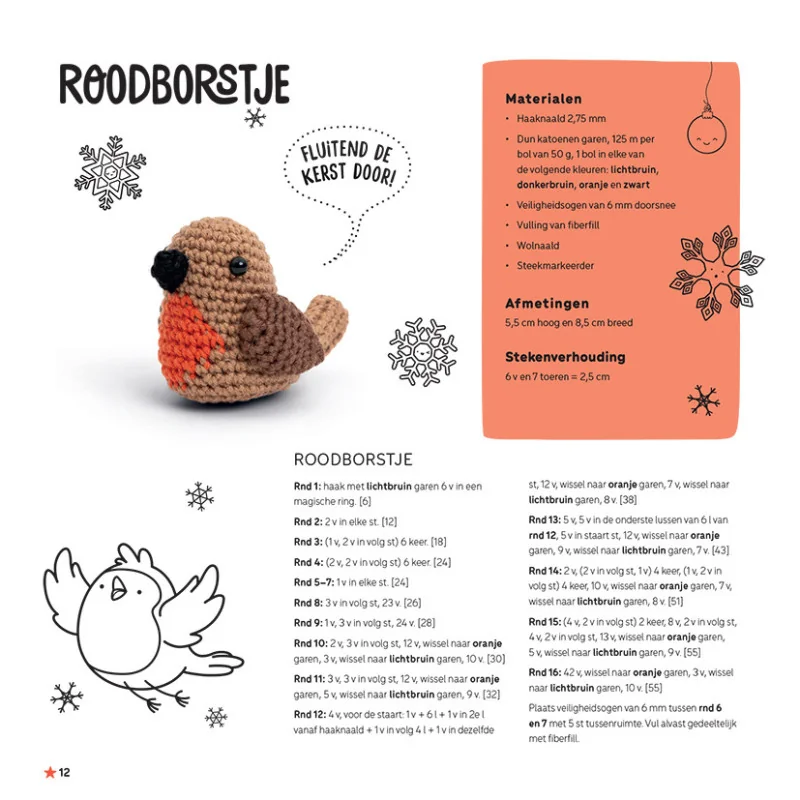 Kawaii Haken voor Kerst - Afbeelding 5
