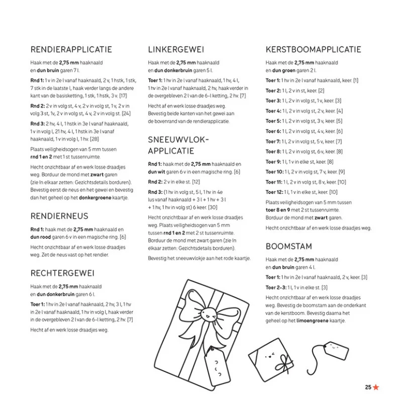 Kawaii Haken voor Kerst - Afbeelding 8