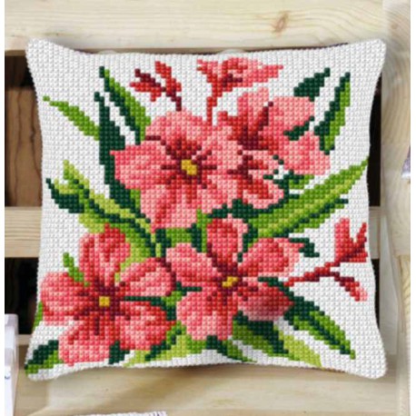 Deco-Line Kruissteekkussen Nr. 40 Bloemen