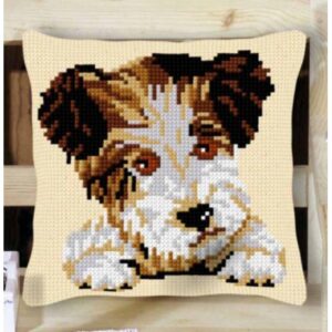 Deco-Line Kruissteekkussen Nr. 45 Hond