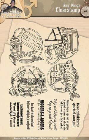 Clear Stamps - Amy Design - It's A Man's World - ADCS10001