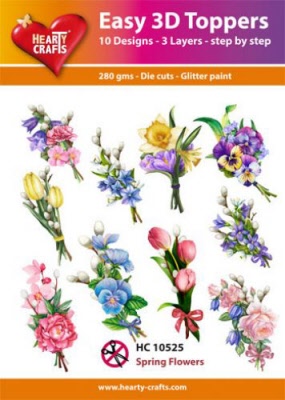 Easy 3D Toppers - Spring Flowers - HC10525