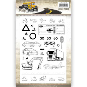 Clear Stamps - Amy Design - Daily Transport - ADCS10035