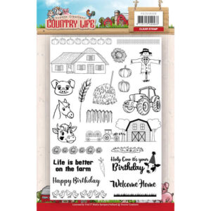 Clear Stamps - Yvonne Creations - Country Life - YCCS10039