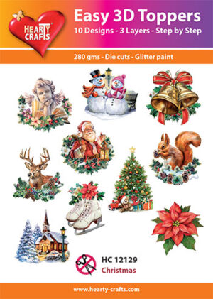 Easy 3D Toppers - Christmas - HC12129