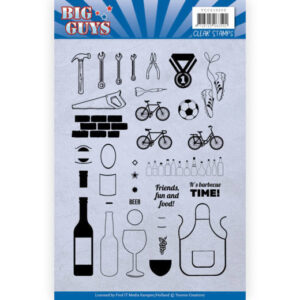 Clear Stamps - Yvonne Creations - Big Guys - YCCS10050