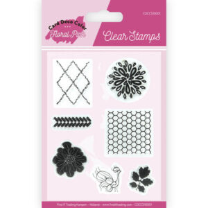 Clear Stamps - Card Deco Color - Floral Pink - CDCCS10001
