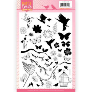 Clear Stamps - Jeanine's Art - Happy Birds - JACS10030