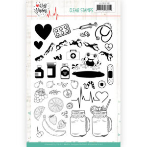 Clear Stamps - Jeanine's Art - Well Wishes - JACS10031