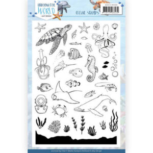 Clear Stamps - Amy Design - Underwater World - ADCS10068