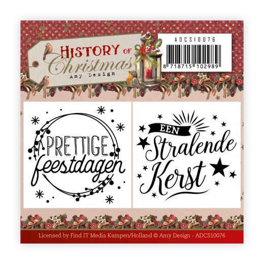 Clear Stamps - Amy Design - History Of Christmas: Mini - ADCS10076