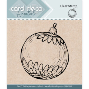 Clear Stamps - Card Deco Essentials - Christmas Ball - CDECS069